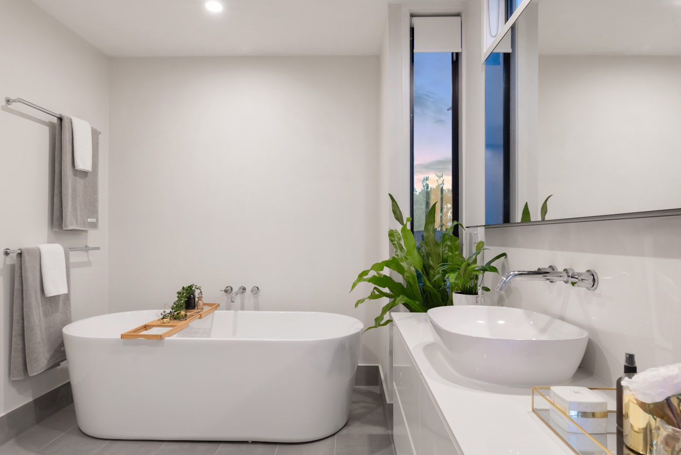 Modern bathroom installation